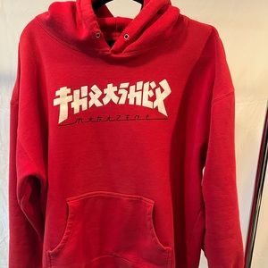 XL Thrasher Godzilla hoodie, used